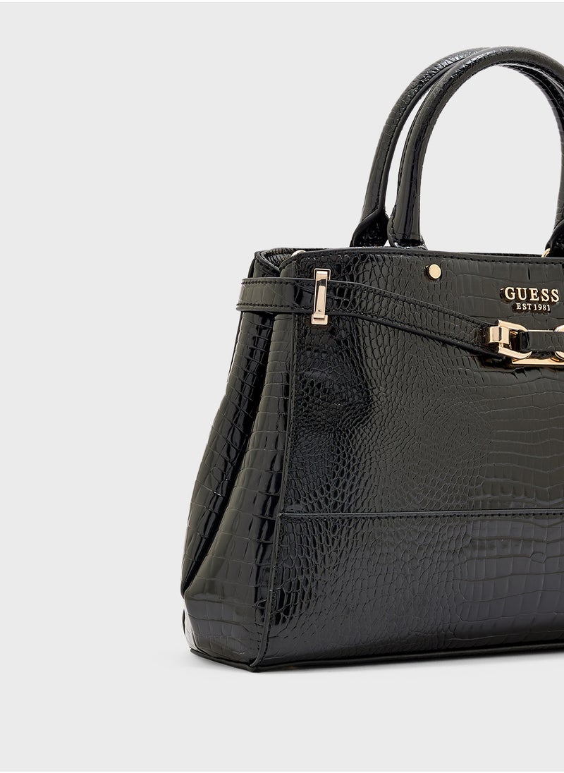 GUESS Silvye Luxury Satchel  - Image 3