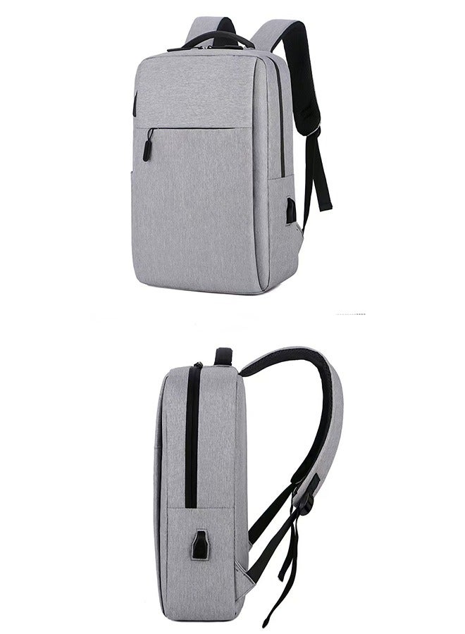 Leisure backpack men's waterproof and shockproof 15.6-inch laptop bag - Image 3