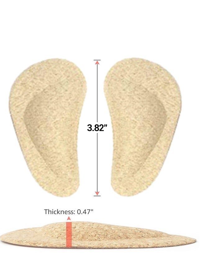 spa luxetique Arch Support Orthotic Insoles - 4-Pack Non-Slip Shoe Cushions (Blue/Beige/Black/Clear) | PU Gel, All-Season Unisex Foot Pain Relief & Posture Correction - Image 4