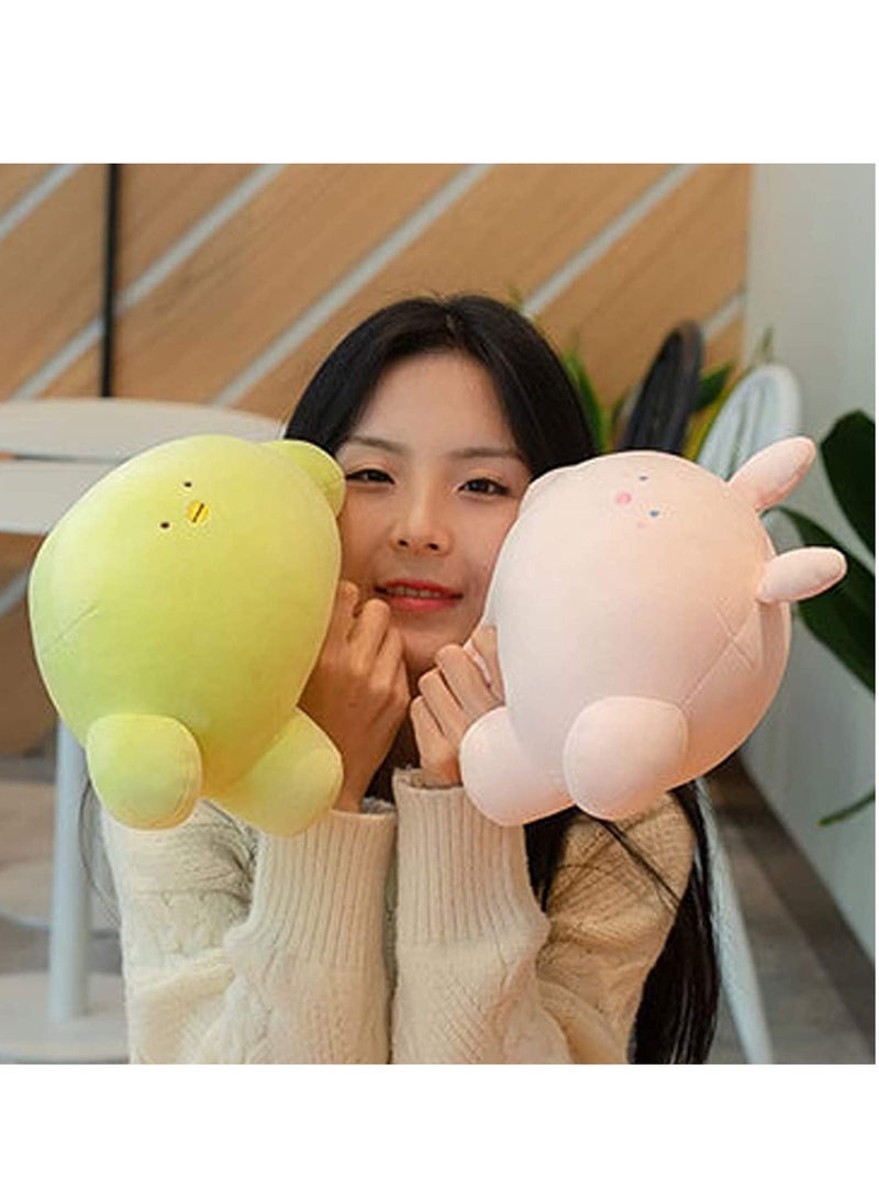 SYOSI 9 inch C ute Penguin Plush Stuffed Animal Body Pillow Fat Cartoon Cylindrical Body Pillows for Kids, Super Soft Hugging Toy Gifts for Bedding, Kids Sleeping Nap Kawaii Pillow - Image 3