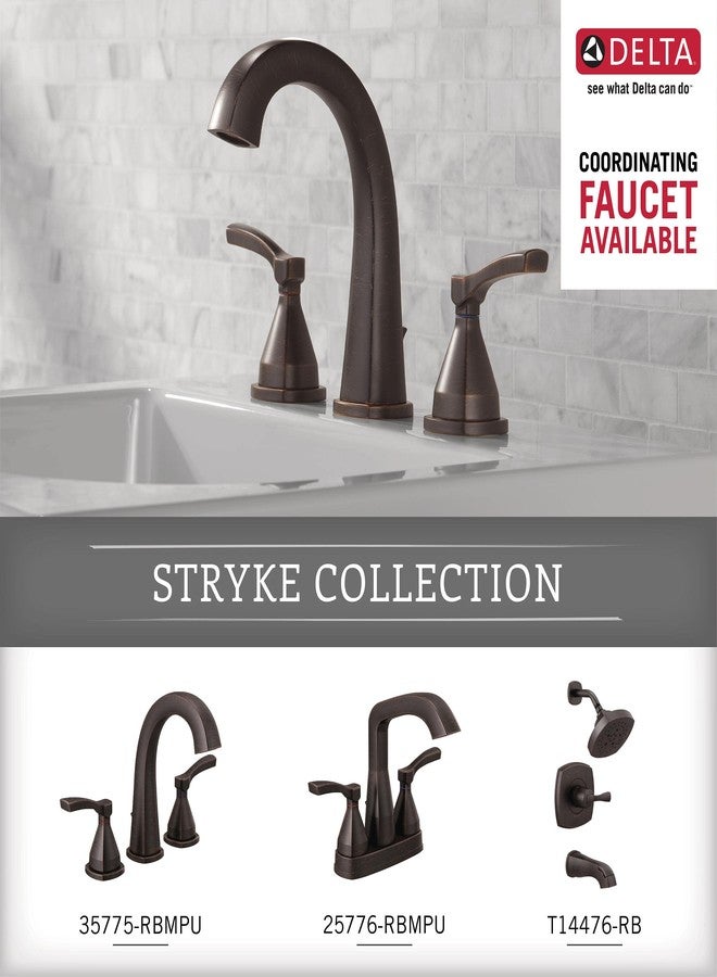 Delta 77655-RB Stryke Toilet Paper Holder, Venetian Bronze - Image 4