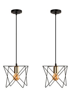 El Rawda Lighting 2 Pcs Modern And Distinctive Single Pendants 0x0x0 cm 