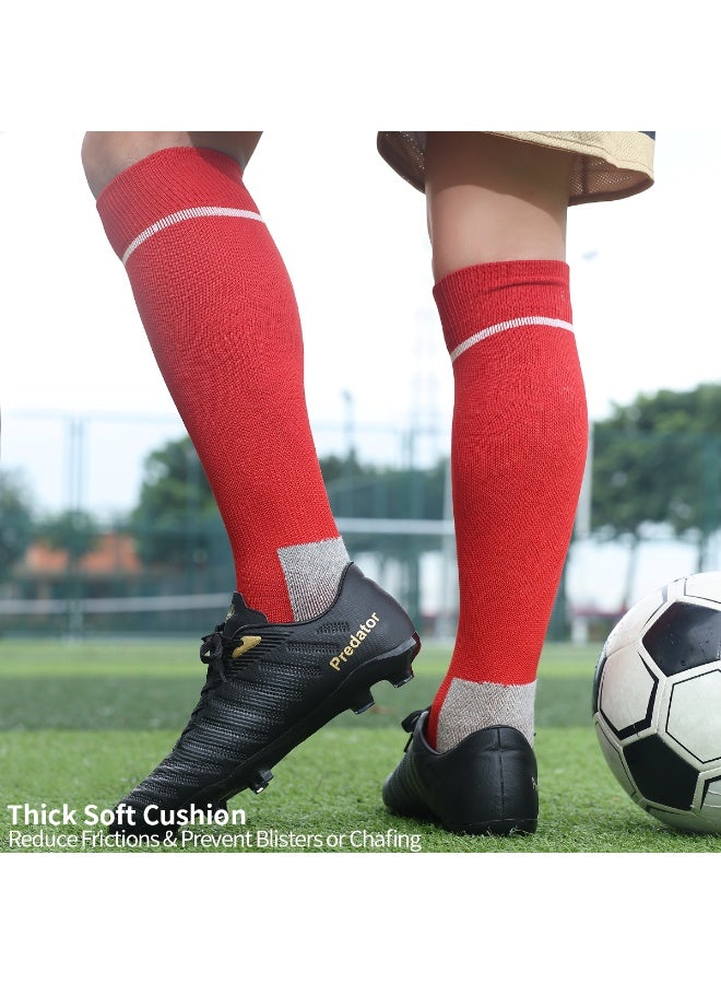 SKY WING Men's  Soccer Socks (1/2/3/4 Pair) Sport Cushion Athletic breathable, comfortable, anti slip, cushion protect, sweat absorption Socks for Kids Youth Adult Sports Accessory - Image 4