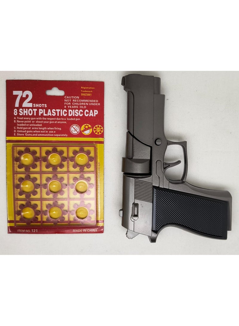 A pistol, half the size of a full iron canister  - Image 1