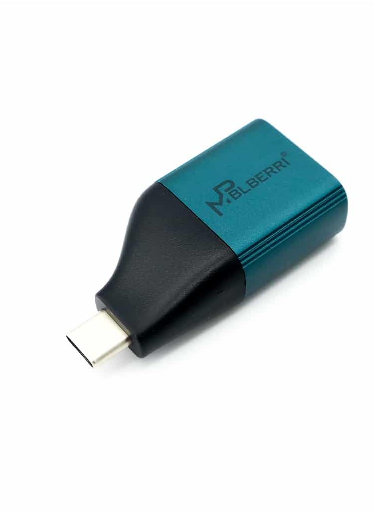 mpBLBERRI - High Resolution 4K Type-C To HDMI Adapter With Integrated Type-C Connector - Image 1