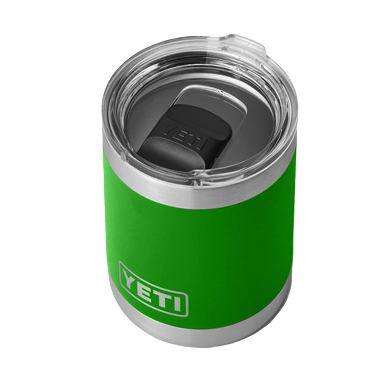 YETI YETI Stainless Steel Rambler Drinking_Cup Lowball, Vacuum Insulated, with MagSlider Lid, 10 Ounces, Canopy Green  - Image 1
