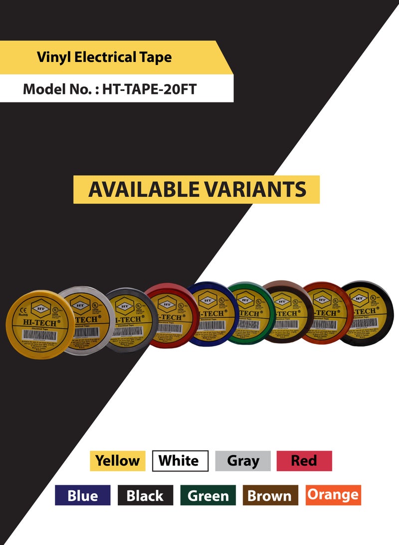 Hi-Tech Electrical Tape - Red - Image 3