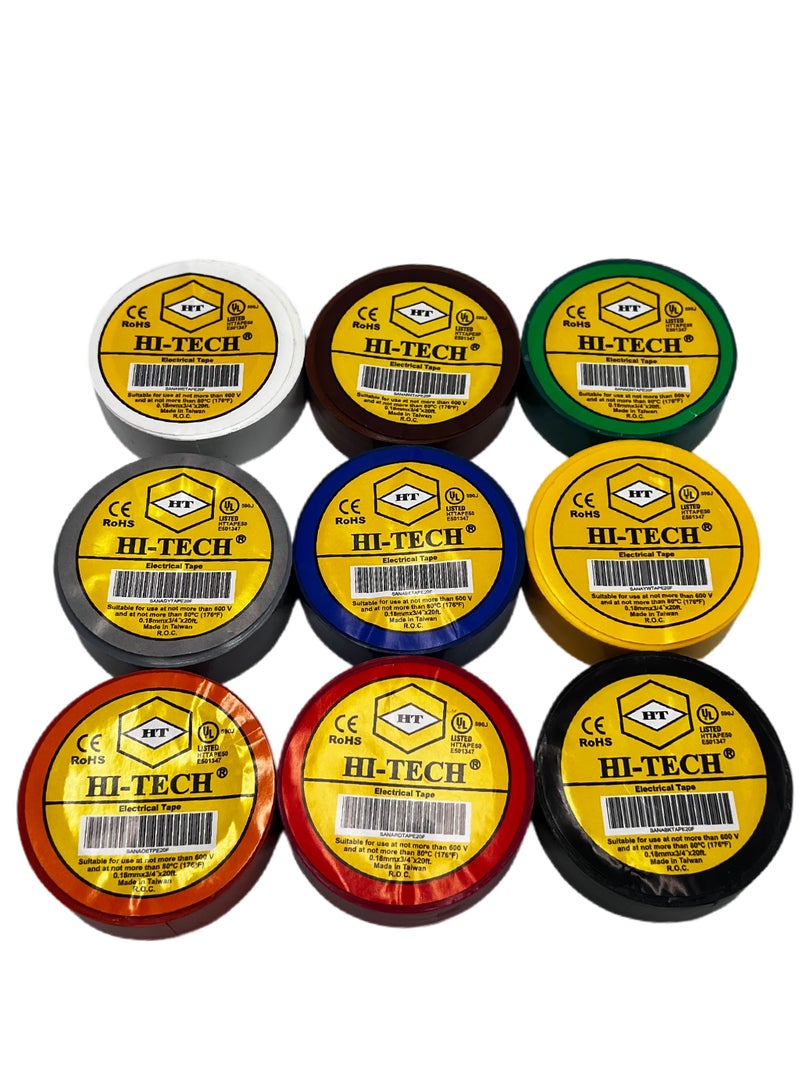 Hi-Tech Electrical Tape - Red - Image 5