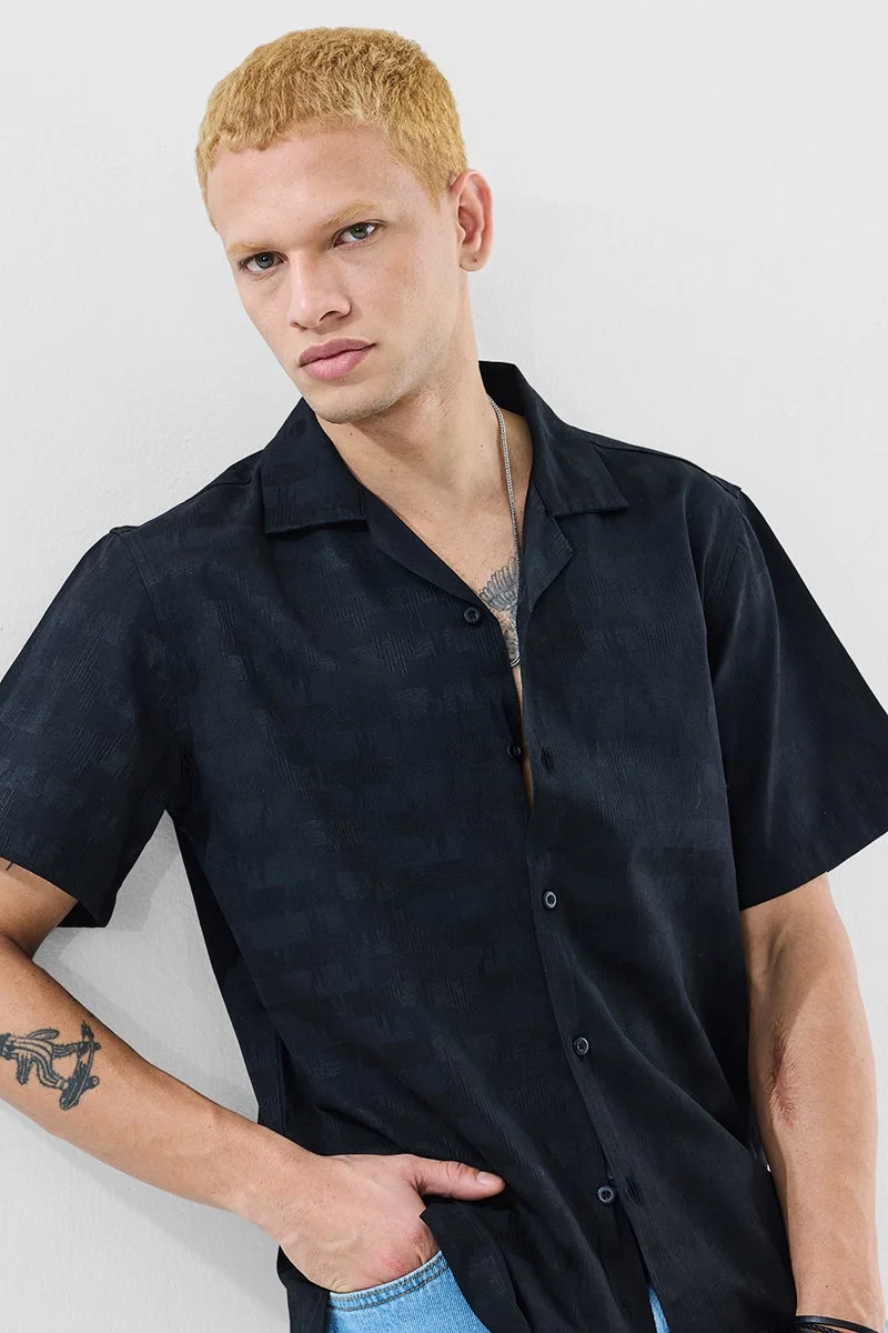 SNITCH Box Fit Self-design Shirt