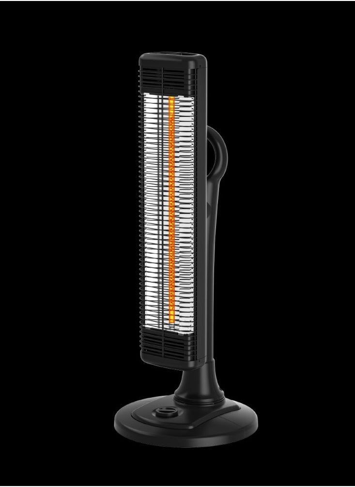 wixsana Electric heater with a modern circular design, 180 degrees, to heat the place faster and permanently with high safety - 1000 watts  - Image 1