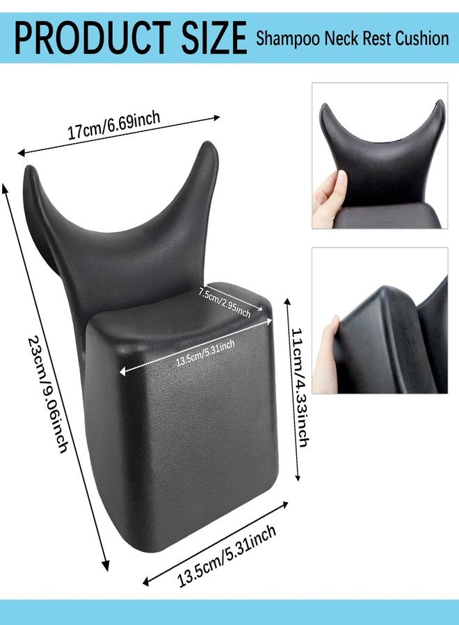 DOERDO DD Shampoo Neck Rest Cushion, Salon Bowl Neck Rest for Shampoo Bowl Sink Non-Slip Silicone Shampoo Bowl Neck Rest Pillow Salon Hairdressing Spa Washing Sink Basin - Image 2