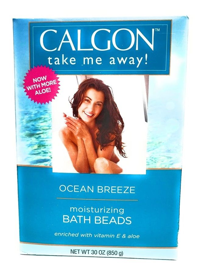 Calgon Ultra Moisturizing Bath Beads 30 Oz (Ocean Breeze, Pack of 3) - Image 2