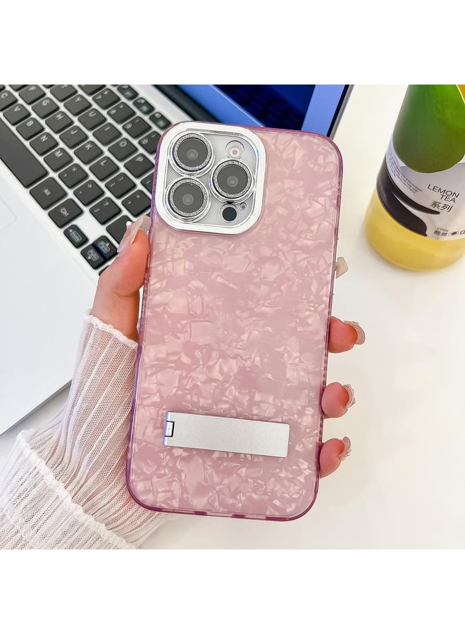 زبون جراب لهاتف iPhone 13 Pro Max مطلي بطبقة لامعة ومتين من مادة TPU مع غشاء عدسة - Image 1