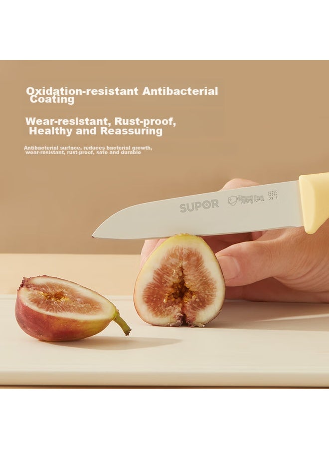 Supor Knife Set With Baby Cutting Board, Baby Food And Fruit Knife, Complete Kitchen Set With Chopping Board, Four-in Tk23008e - Image 3