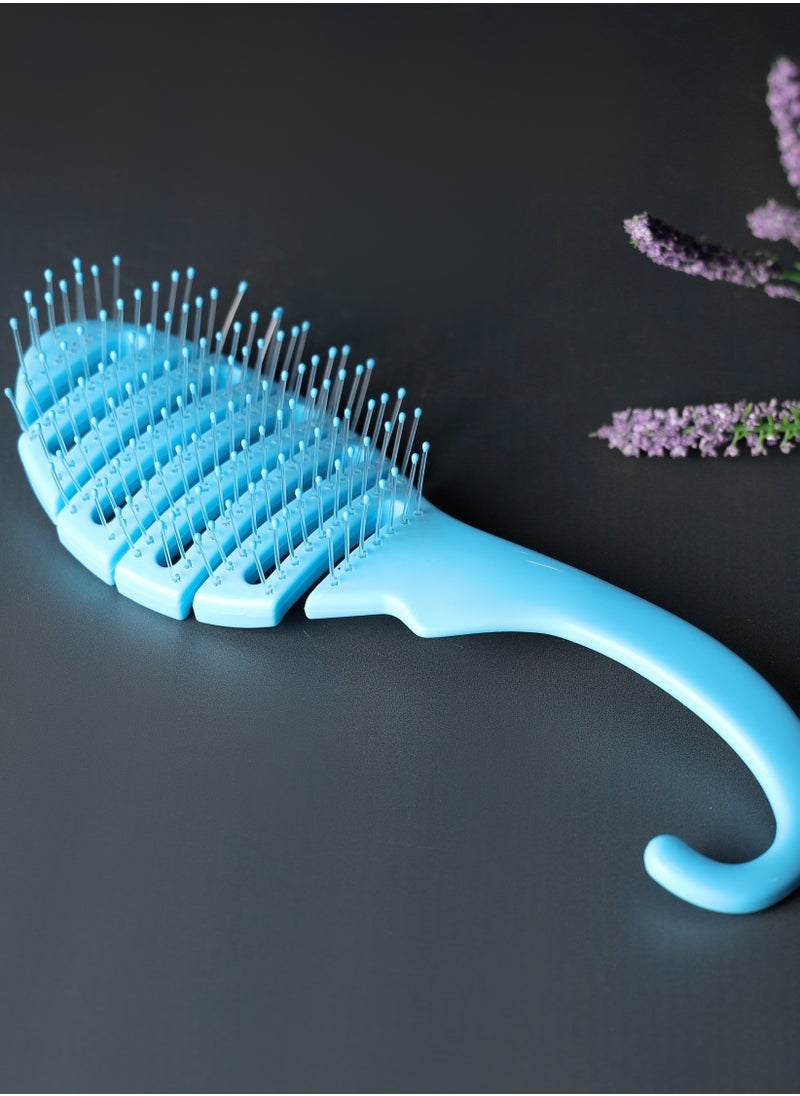 Glitters - GLITTERS® Shower Detangler Brush Strong & Flexible Bristles, Ideal For Men & Women, All Hair Types - Image 1