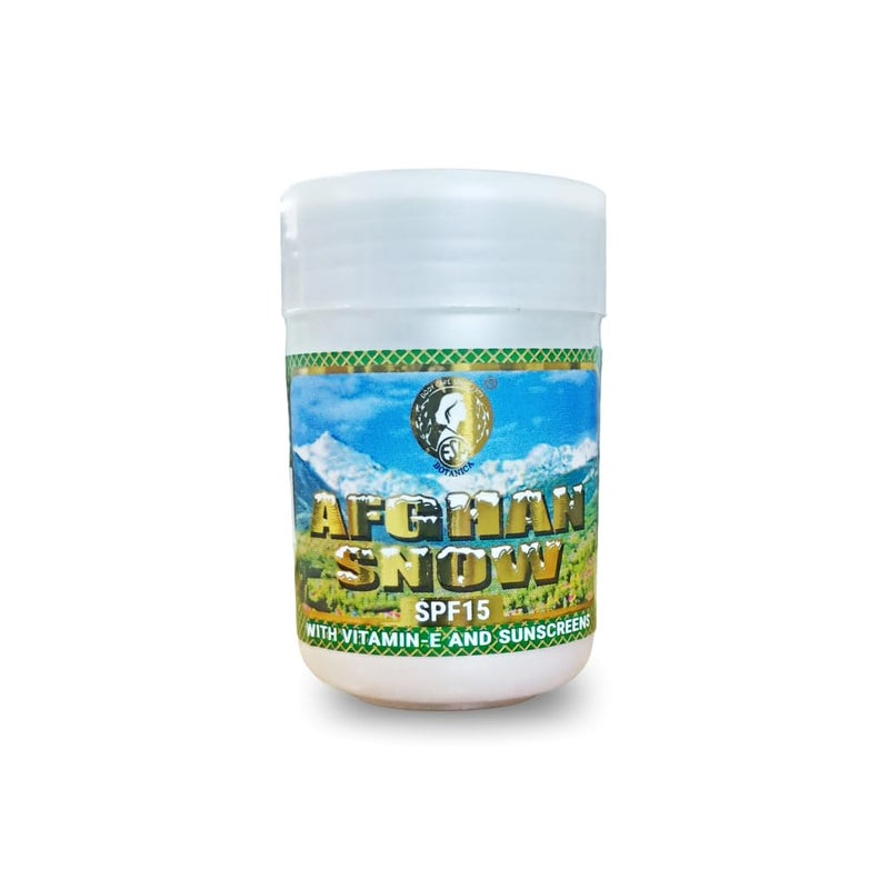 Afghan Snow Sunscreens Suitabe for All Skin Types Spf 1550Gms - Image 1