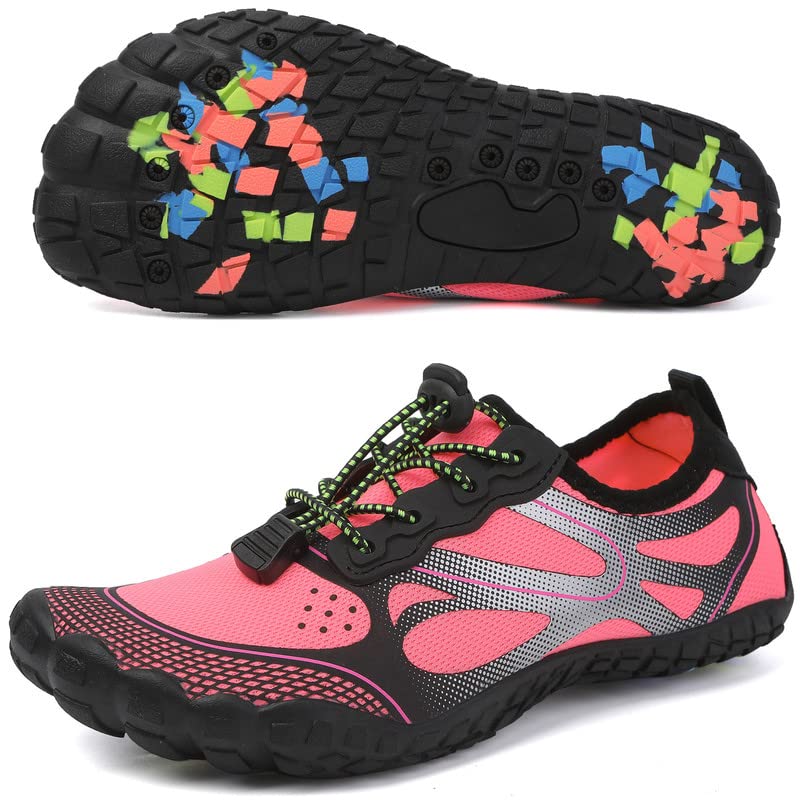 LIZRHA Water Shoes for Men and Women Quick Dry Aqua Swim Barefoot Shoes for Outdoor Fishing Beach Pool Boat Surfing Walking Water Park and Yoqa Activities - Image 1