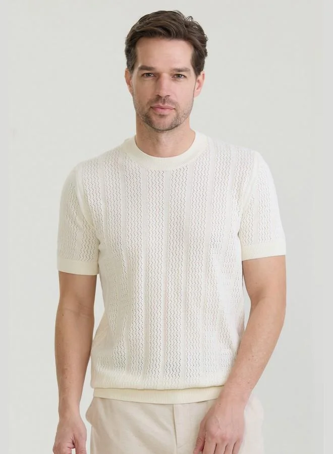 FELIX HARDY Men's 100% Cotton Knit Jersey T Shirt