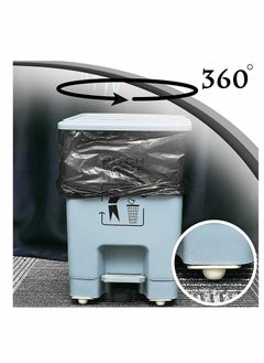Y&D Stainless Steel Self Adhesive Universal Wheels Mini Caster Wheels Swivel 360 Degree Rotation Sticky Pulley for Bins Bottom Storage Box Furniture Trash Can (8 Pcs)  - Image 5