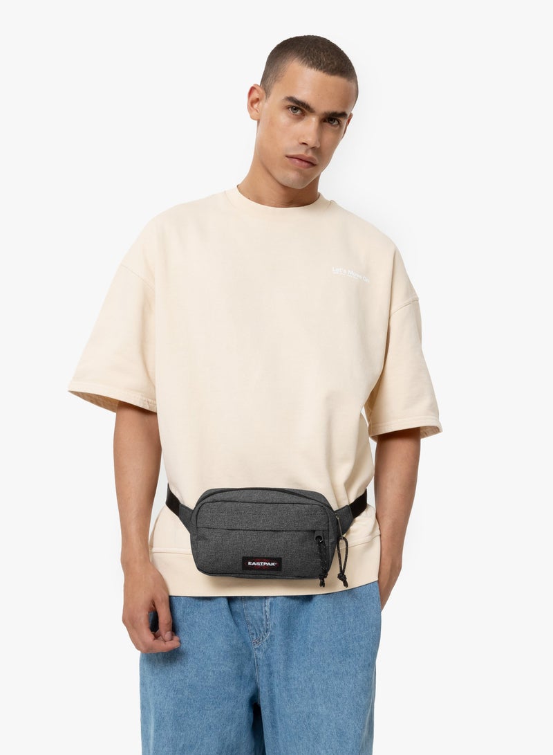 EASTPAK Bouncer Medium Waist Bag - Black Denim  - Image 5