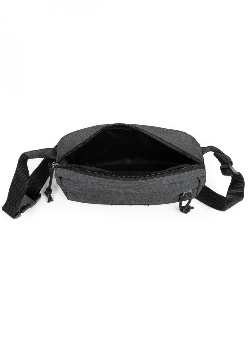 EASTPAK Bouncer Medium Waist Bag - Black Denim  - Image 3
