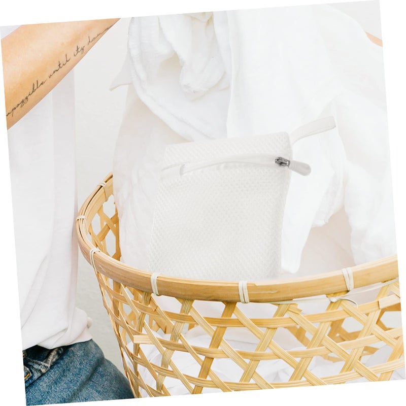 12Pcs Double Mesh Laundry Bags For Delicate Clothes Travel Camping Optimal Rinsing - Image 5