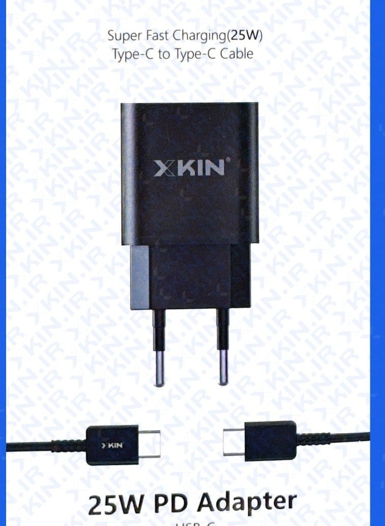 ELTRAZONE XK-HC70 Wall Charger with Type-C Cable – Fast Charging Power Adapter for USB-C Devices - Image 1