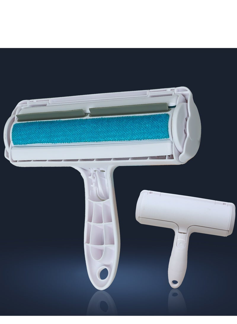general Pet Hair Remover Roller, Reusable Animal Hair Removal Brush for Dogs and Cats, Self Clean Pet Fur from Carpet, Furniture, Rugs, Laundry, Clothes and Bedding, Sofa - Image 4