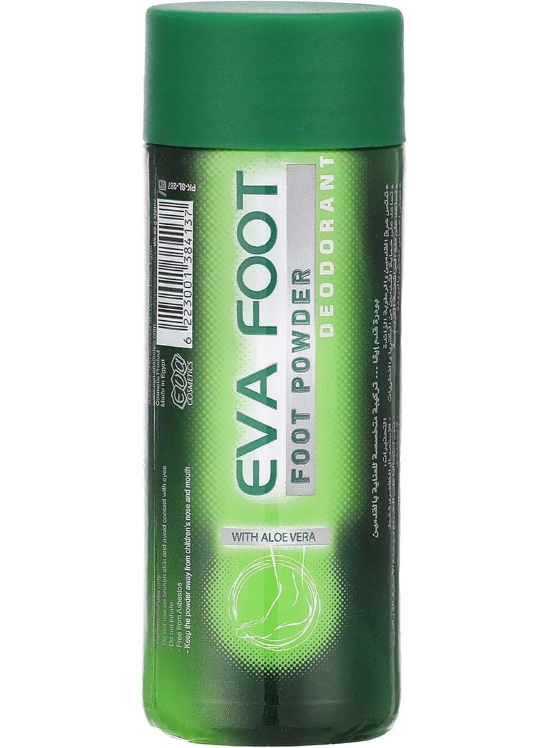 Eva Foot Powder Deodorant With Aloe Vera 50grams - Image 3