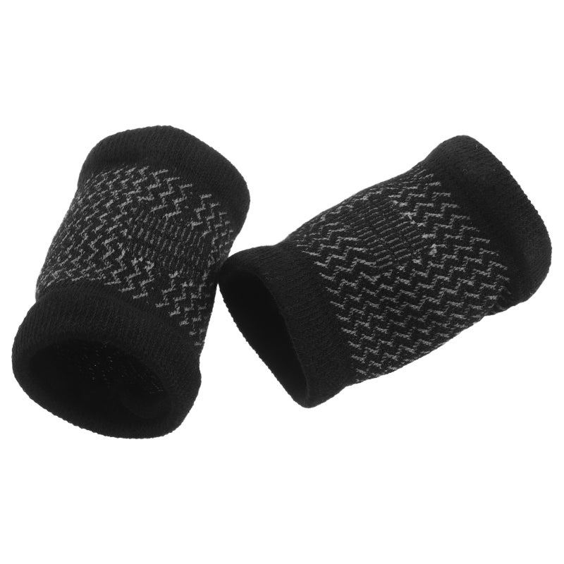 1 Elastic Ankle Sleeve Breathable Sweat-Wicking Ankle Protector Unisex Foot Support Sleeve for Yoga Dance Football Skating Black - Image 3
