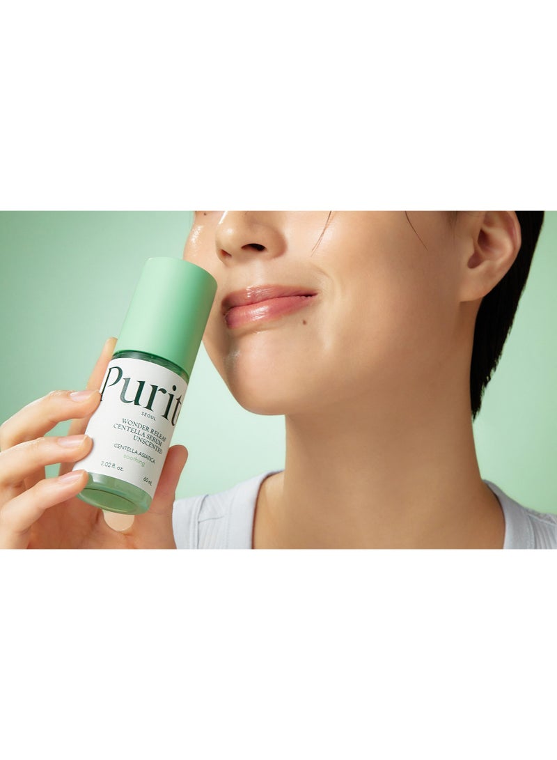 PURITO Centella Unscented Serum, Korean Centella, for All Skin Types, Ampoule, Soothing, Calming, Facial Serum for face, Vegan & Cruelty-Free, Korean Skin Care, 60ml 2fl.oz - Image 5