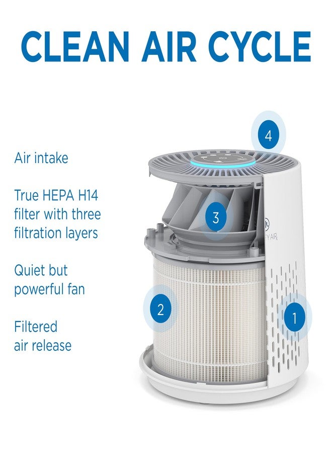 Medify Air Medify MA-12 PRO Genuine PET Replacement Filter | 3-in-1 Pre-Filter, HEPA H13 & Carbon | For Allergens, Dust, Pet Odor & Dander | 99.97% Removal | 1-Pack - Image 5