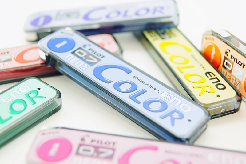 Stationery JP Pilot Color Eno Mechanical Pencil, 0.7mm, 8 Colors, Refillable, Smooth Writing, Lightweight - Image 4