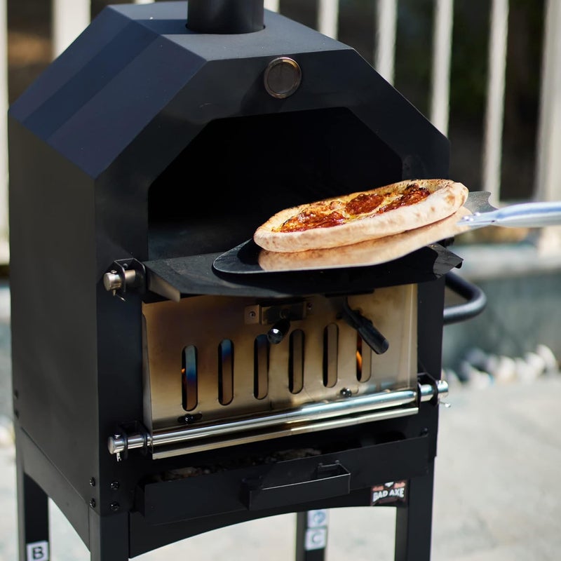 Bad axe Pizza Oven -Portable Pizza Maker, Gas-Powered Pizza Cooker, for Camping, Backyard, Party, Picnics, and Outdoor Kitchens - Image 2
