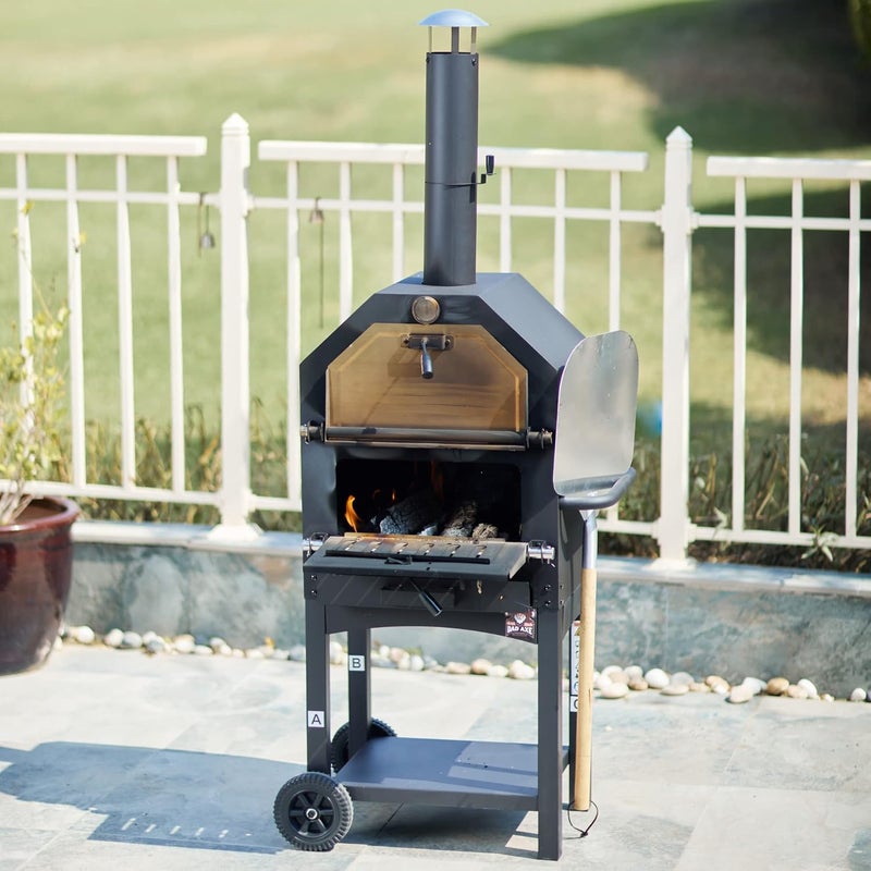 Bad axe Pizza Oven -Portable Pizza Maker, Gas-Powered Pizza Cooker, for Camping, Backyard, Party, Picnics, and Outdoor Kitchens - Image 5