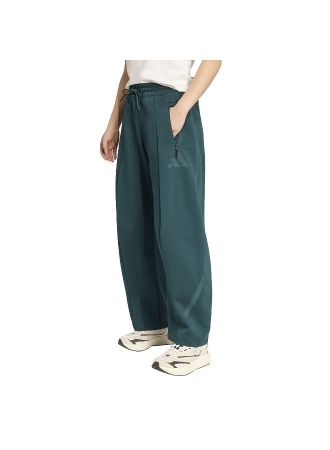 Adidas W Z.N.E. Oh Pt Green Training Pants For Women XS - Image 2