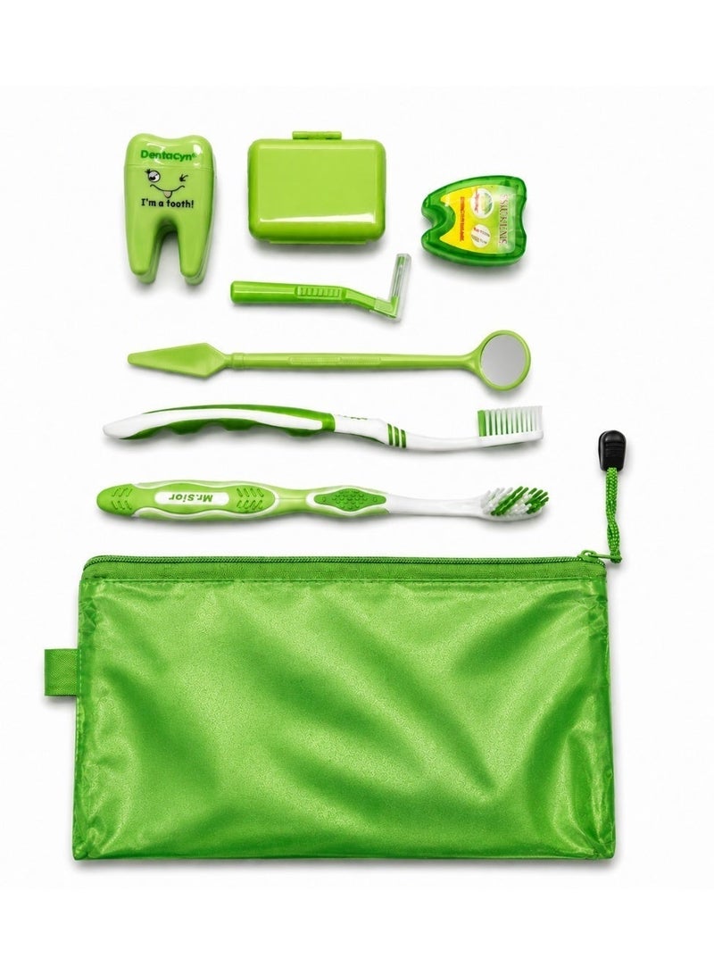 8-Piece Orthodontic Cleaning Set, Teeth Whitening, Interdental Brushes - Image 4