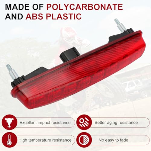 JAVIK Tail light Taillight for Honda TRX450R TRX450ER 2004-2014 TRX300EX 2005-2006 TRX400EX 2005-2007 OEM# 33700-HP1-601 33700-HP1-003 - Image 4