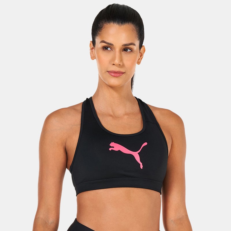 PUMA Women's Mid Impact 4Keeps Sports Bra - Image 1