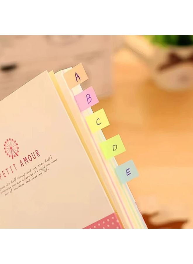 300pcs Colorful Page Markers Sticky Index Tabs Rectangular Triangular Shapes Fluorescent Stickers - Image 5