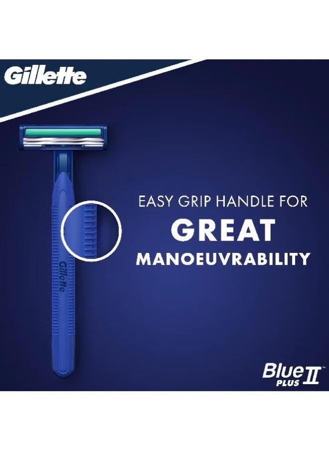 بلو 2 بلس شفرات حلاقة للاستخدام مرة واحدة للرجال، 5 قطع - Image 3