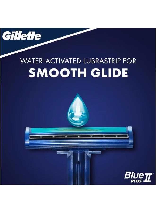 بلو 2 بلس شفرات حلاقة للاستخدام مرة واحدة للرجال، 5 قطع - Image 2