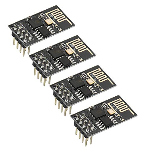 Deegoo-FPV 4Pcs ESP8266 Serial WiFi Module ESP-01 Updated Wireless Transceiver Board 3.3V for Arduino - Image 1