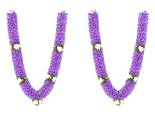 Veltic Veltic Pack of Two Medium Size Garland75cms Violet VE68V 