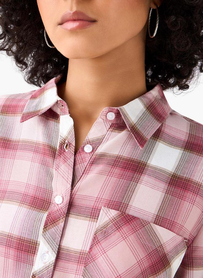 Lee Cooper Regular Fit Checked Shirt - Image 3