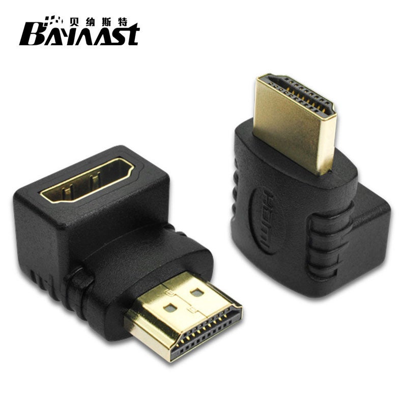 Hdmi 90 Degree Right Angle Adapter Hdmi270 Degree Hdmi Male To Female Hdmi High Definition Elbow Adapter Elbow - Image 1