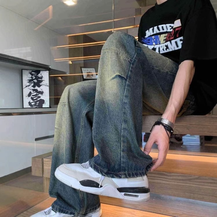 Unisex Casual Daily Denim Jeans - Image 3