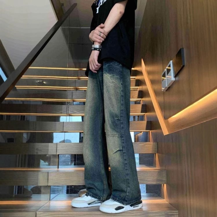 Unisex Casual Daily Denim Jeans - Image 2