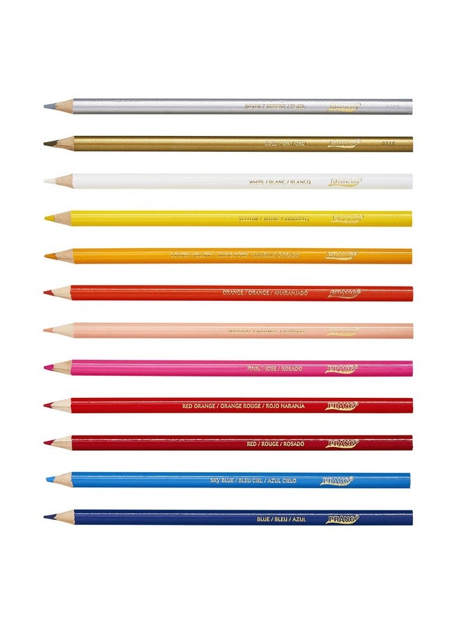Prang Colored Pencils, Assorted Colors, 3.3 Mm Core, 24 Count - Image 3
