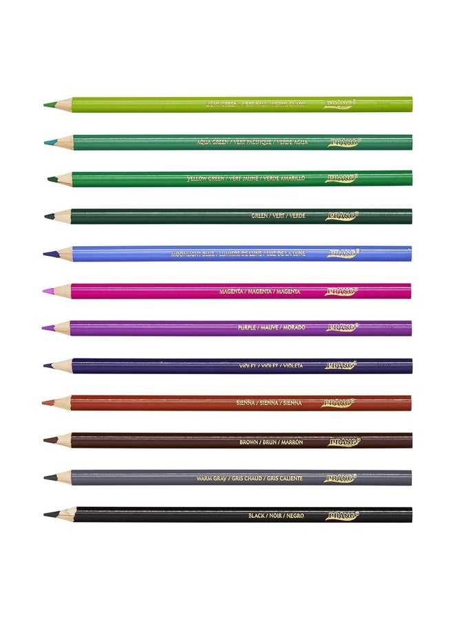 Prang Colored Pencils, Assorted Colors, 3.3 Mm Core, 24 Count - Image 4